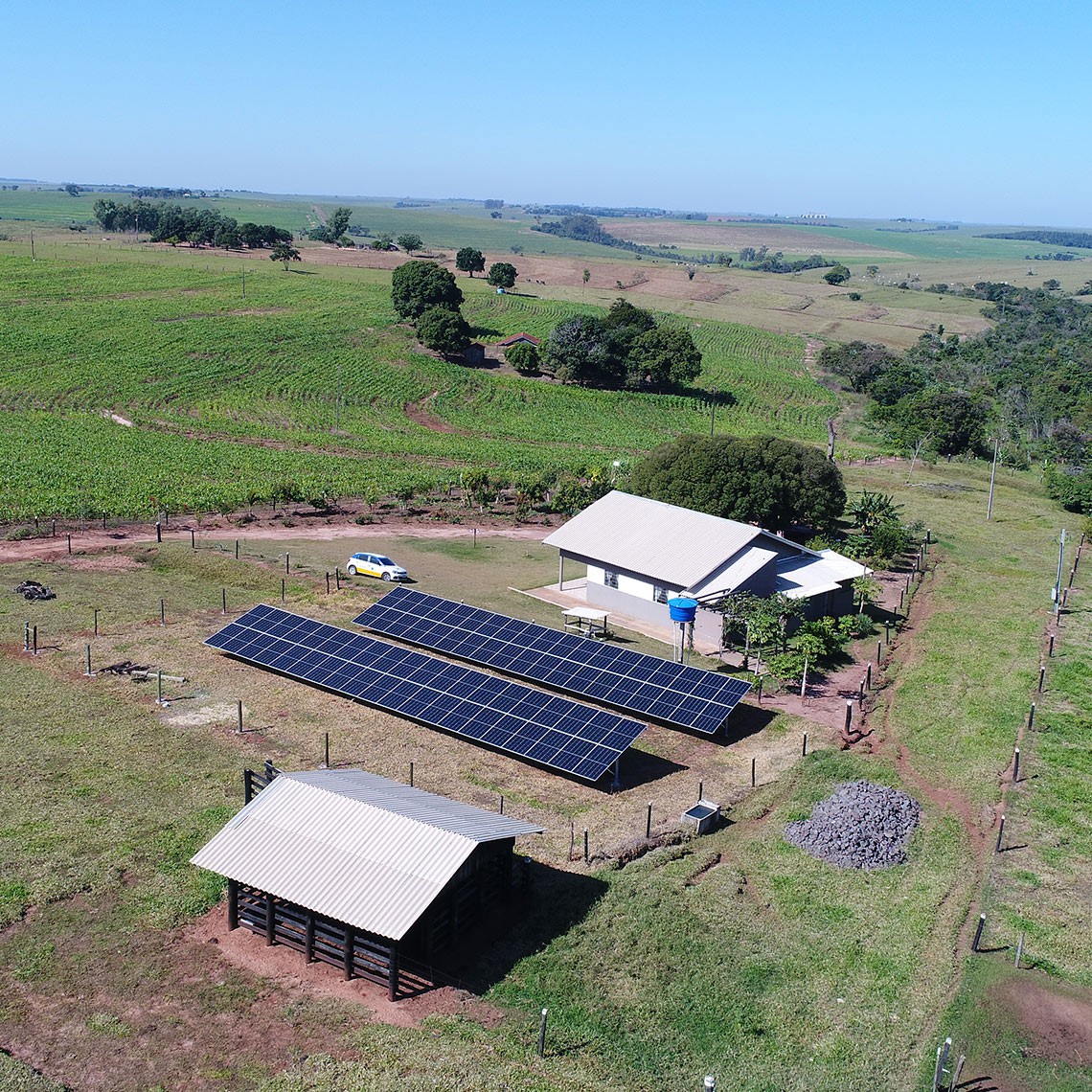 Experiência técnica potencializa resultados das placas solares e evita o sombreamento